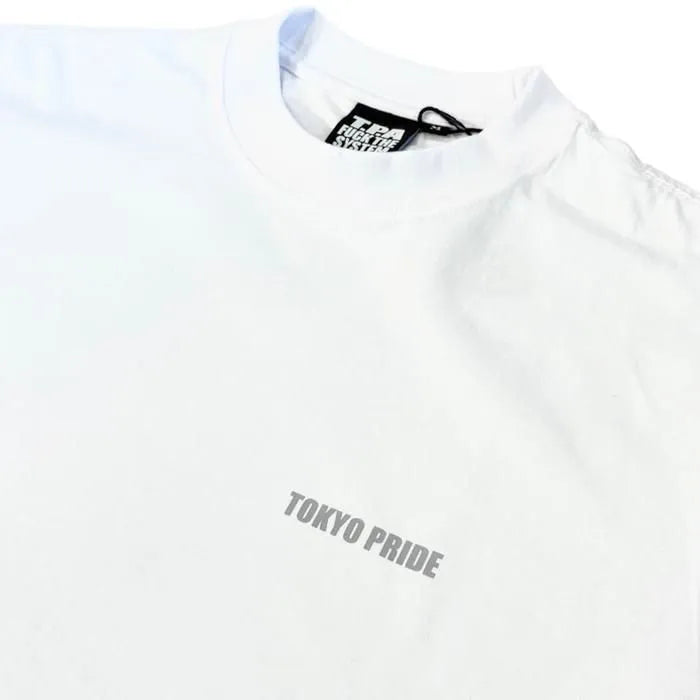 T.P.A - RIPPED LOGO T-SHIRT "WHITE"