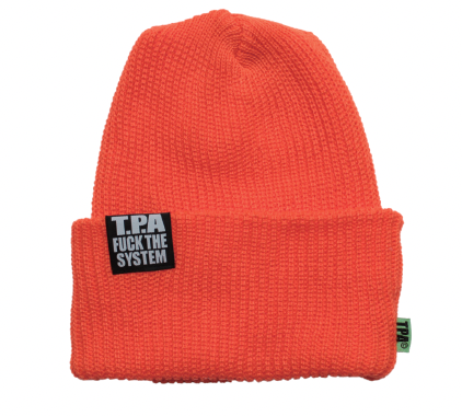 T.P.A - PATCH BEANIE "ORANGE"