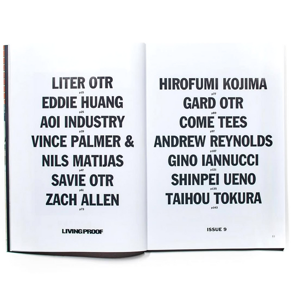 LIVING PROOF MAGAZINE issue09