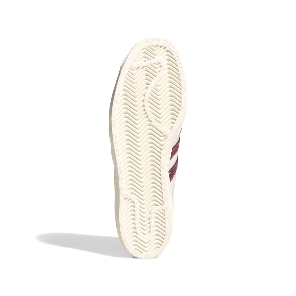 ADIDAS SKATEBOARDING - SUPERSTAR 80 ADV "Crystal White / Shadow Red"