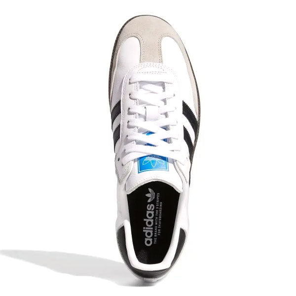 ADIDAS SKATEBOARDING - SAMBA ADV "White/Black/Gum"