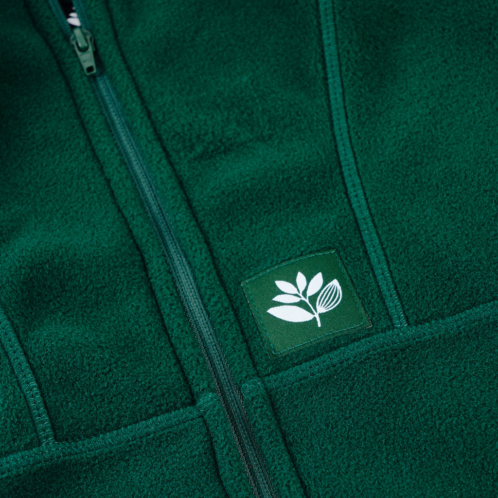 【MAGENTA SKATEBOARDS】LOOP FLEECE HOODIE [GREEN] MASK HOODIE - OLIVE - Magenta Skateboards