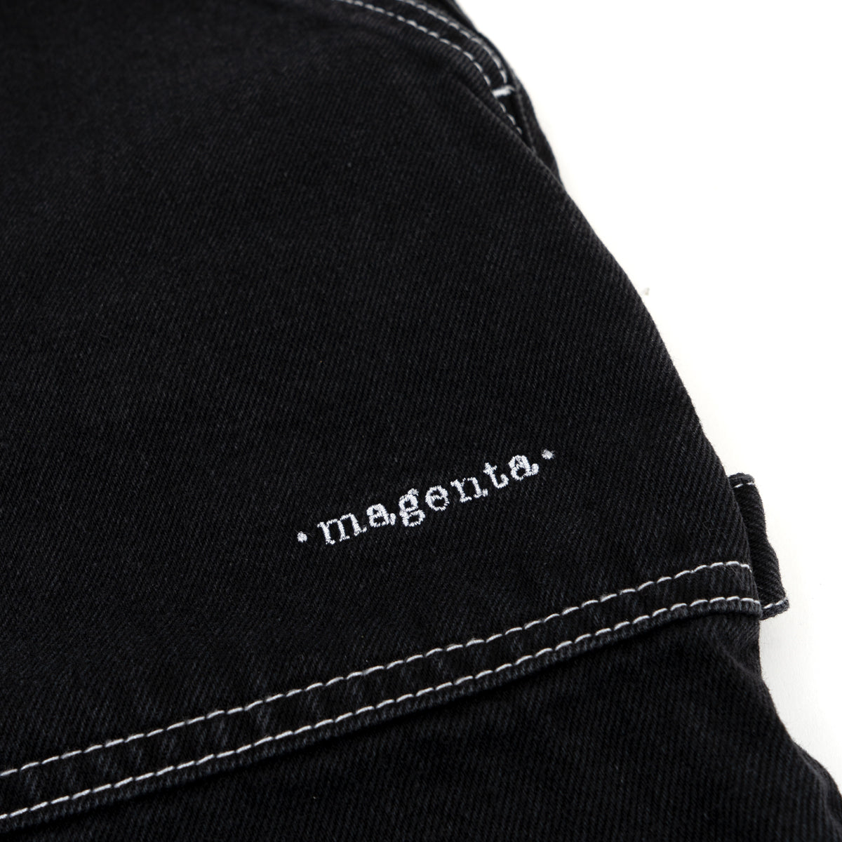 MAGENTA SKATEBOARDS - ATELIER DENIM PANTS "Black"