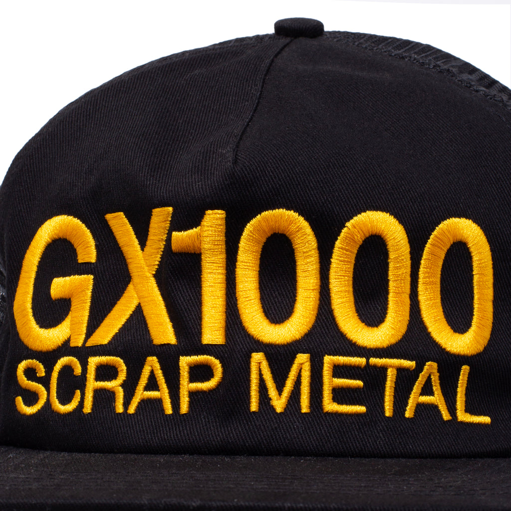 GX1000 - Scrap Metal Trucker Hat ”Black” – Lacquer