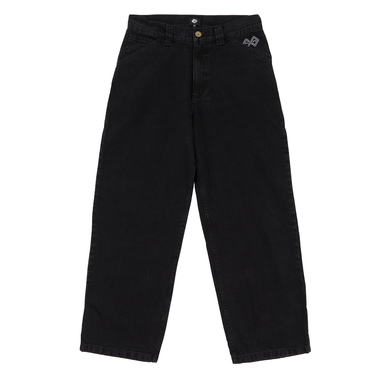 MAGENTA SKATEBOARDS - LEDGE DENIM PANTS  "Black"