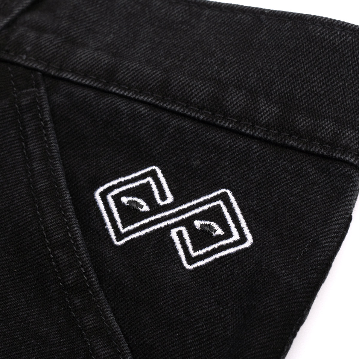 MAGENTA SKATEBOARDS - LEDGE DENIM PANTS  "Black"