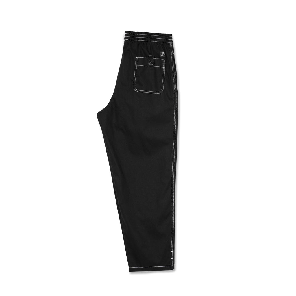 POLAR Contrast Surf Pants "Black/White" Lacquer