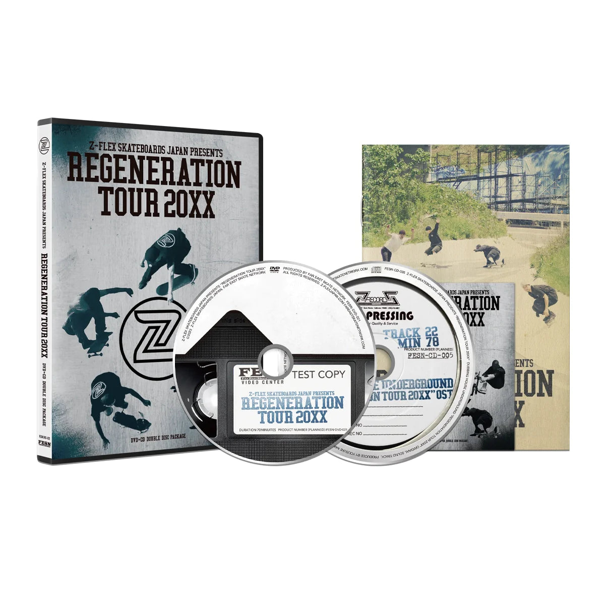 Z-FLEX SKATEBOARDS JAPAN - "REGENERATION TOUR 20XX" DVD