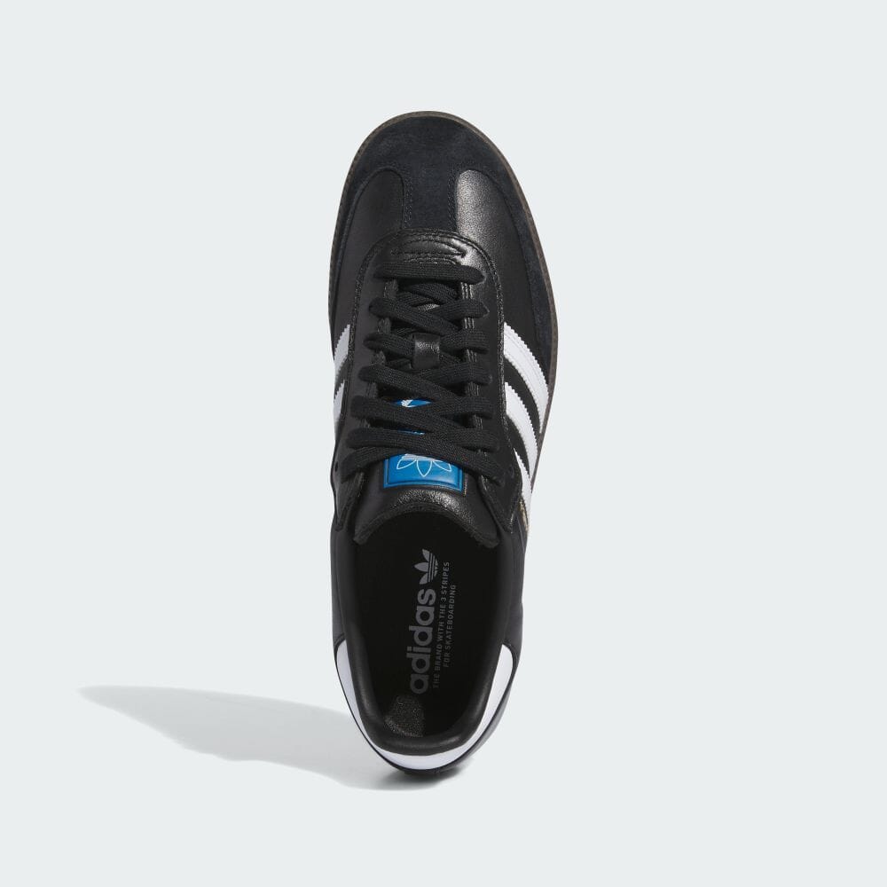 ADIDAS SKATEBOARDING - SAMBA ADV "Black/White/Gum"