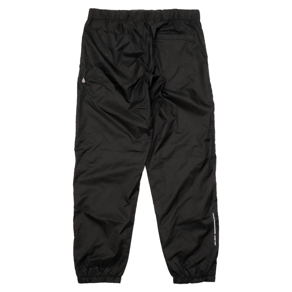 COLOR COMMUNICATIONS - DRIP EMB NYLON PANTS "Black"