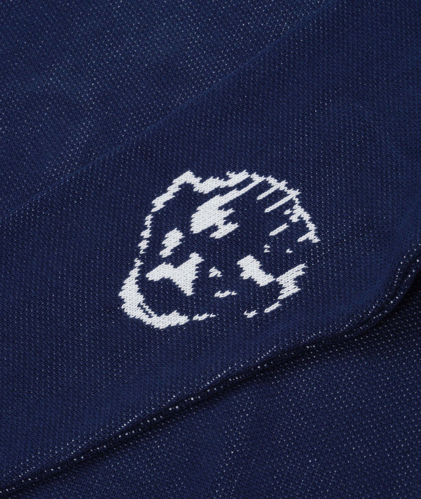 DANCER - Elbow Logo Crew Knit "Navy"