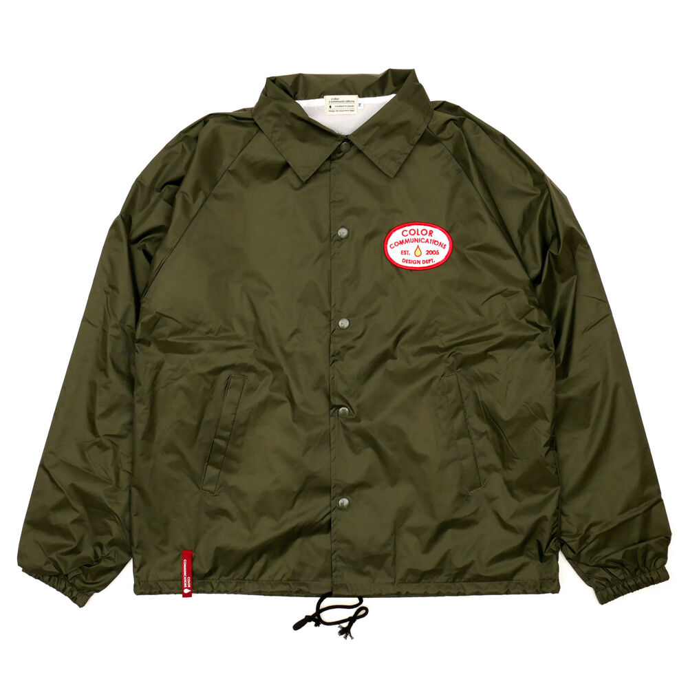 COLOR COMMUNICATIONS - STATION PATCH COACH JACKET "D.Olive"