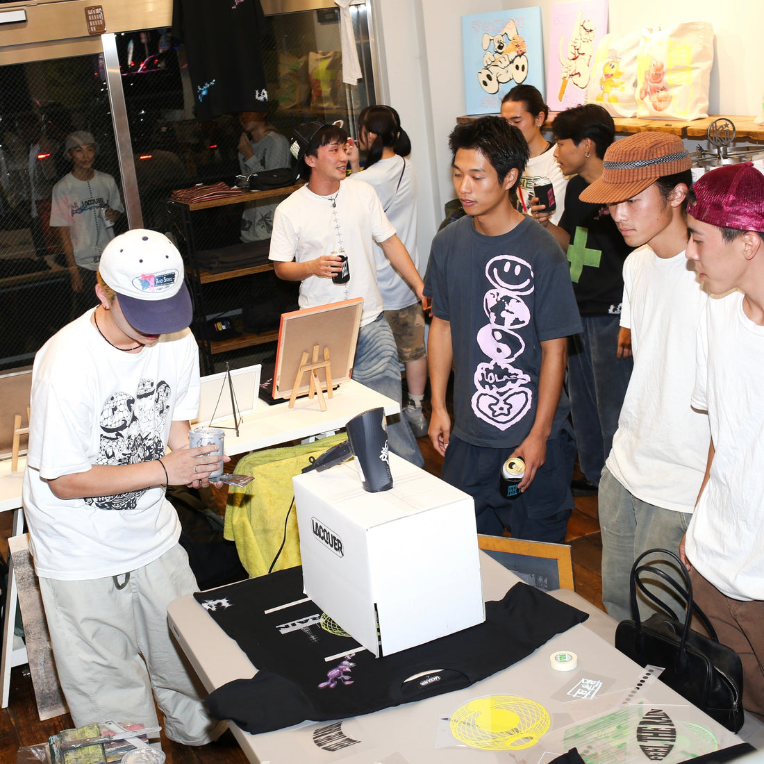 5hoay × feel the rain PopUp at LACQUER｜イベントレポート