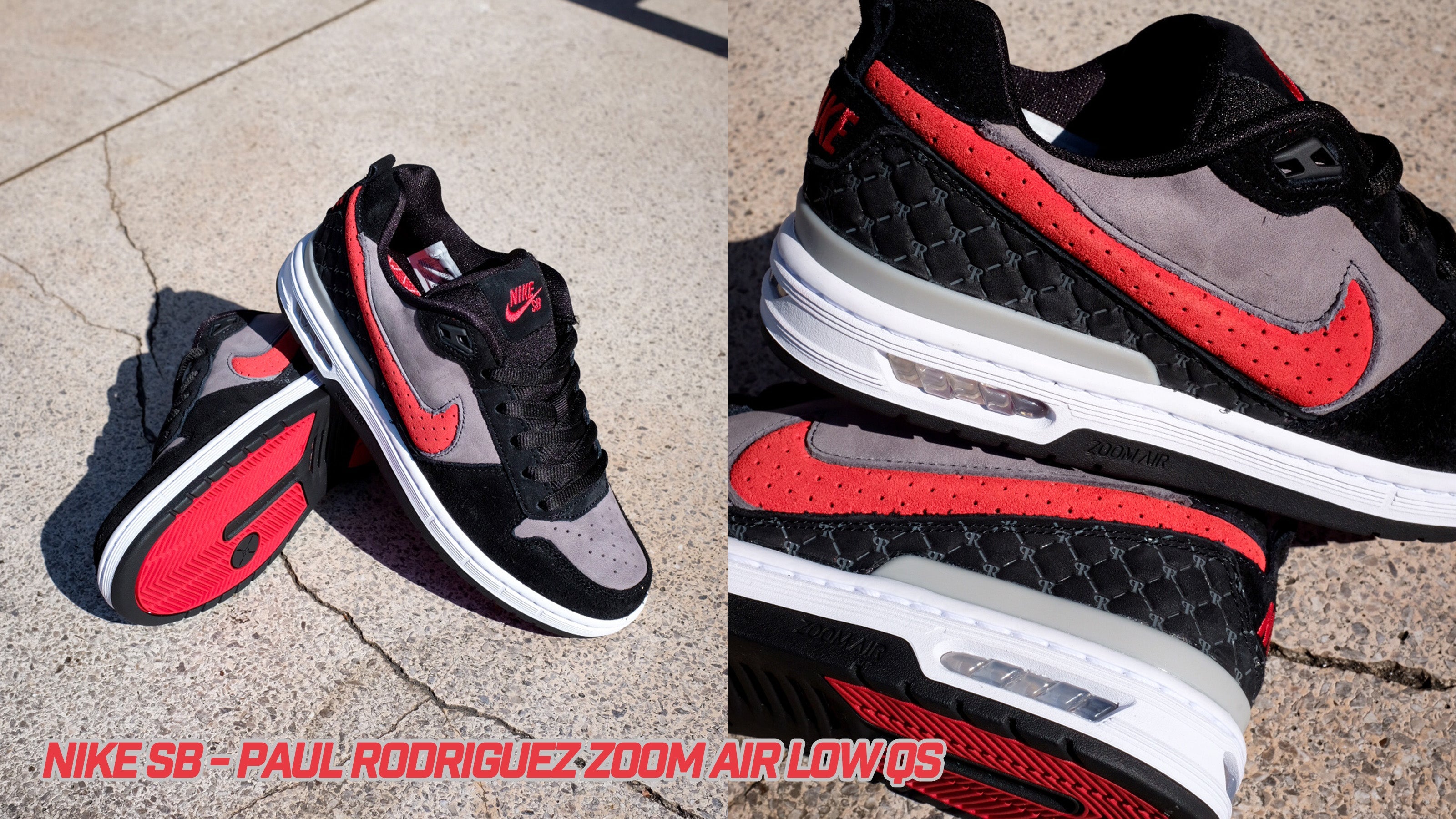 NIKE SB - PAUL RODRIGUEZ ZOOM AIR LOW QS 