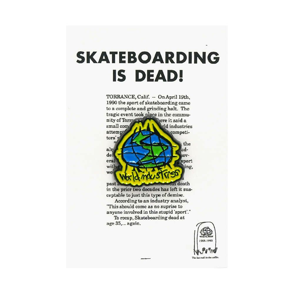 WORLD INDUSTRIES - Pins "SCRIBBLE"