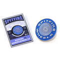 SPITFIRE WHEELS - Classic Swirl Lapel Pin "Blue/Silver"