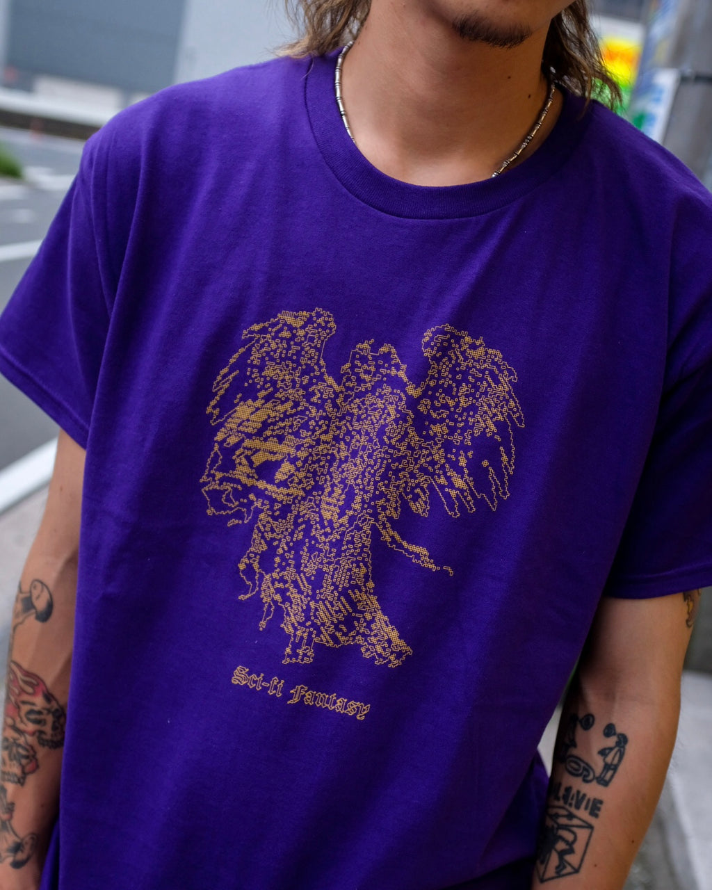 SCI-FI FANTASY - Angel Tee "Purple"