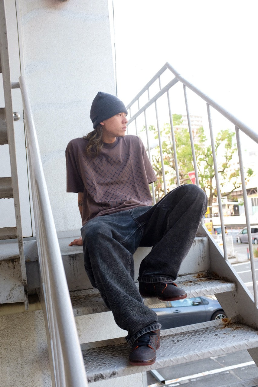 HARDBODY - DIAMOND PLATE TEE "Brown"