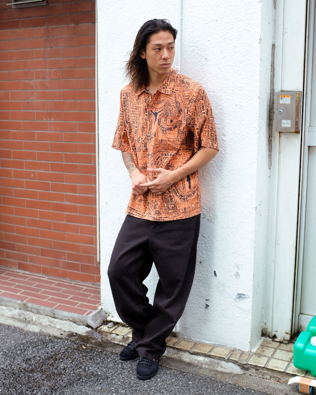 POLAR - Exist Bowling Shirt "Orange"