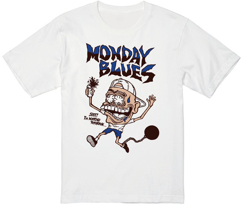 PLANT - Monday Blues Tee "White”