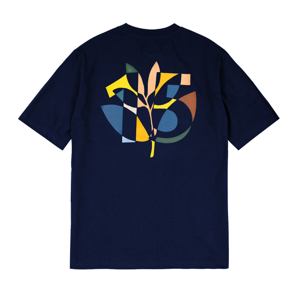 MAGENTA SKATEBOARDS  - 15 YEARS TEE "NAVY BLUE"