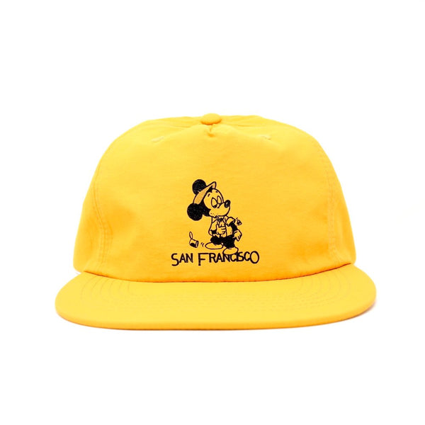 SNACK SKATEBOARDS - SEEIN THE SIGHTS CAP "Yellow"