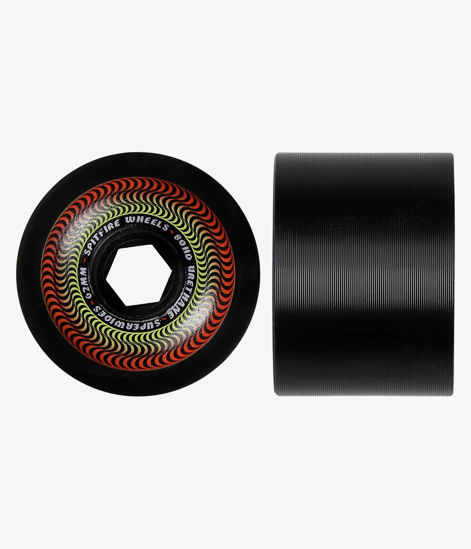 SPITFIRE WHEELS - SUPER WIDES 80HD 62mm Black