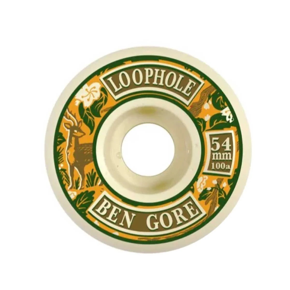 LOOPHOLE WHEELS - MT SHAPE 100a 54mm "BEN GORE SEWER CAP"