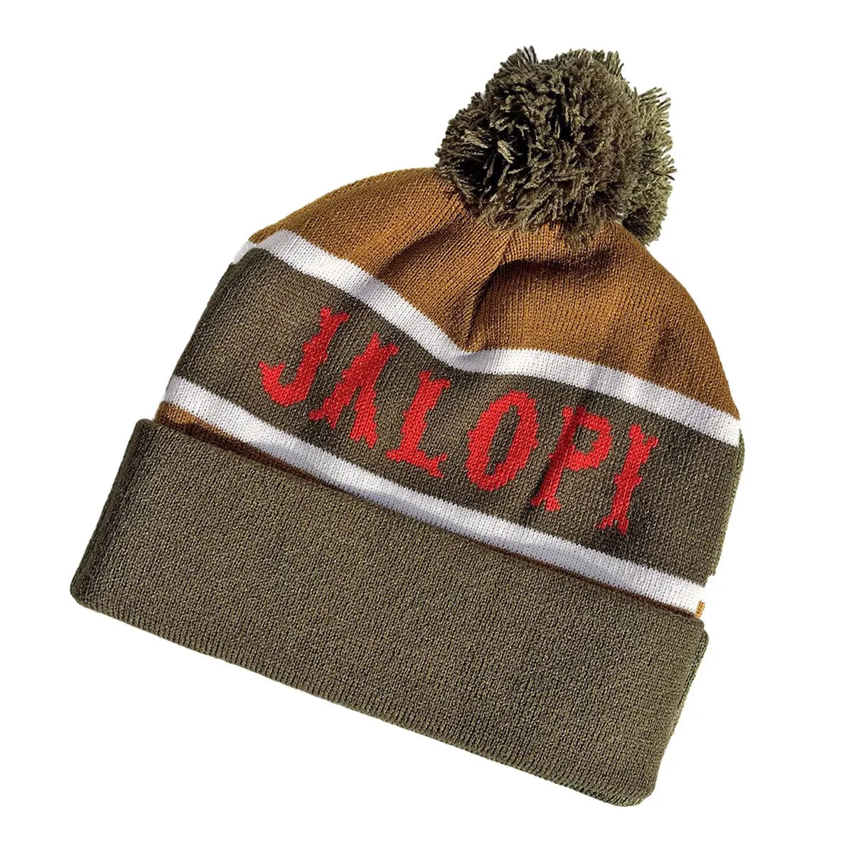 ANTIHERO - Jaropi Zambony Pom Beanie "Olive"