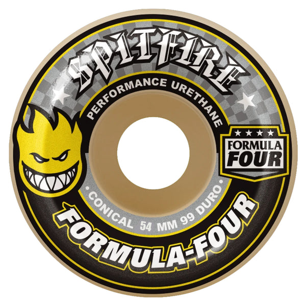 SPITFIRE WHEELS - Formula Four Conical 99A 53mm/54mm/56mm