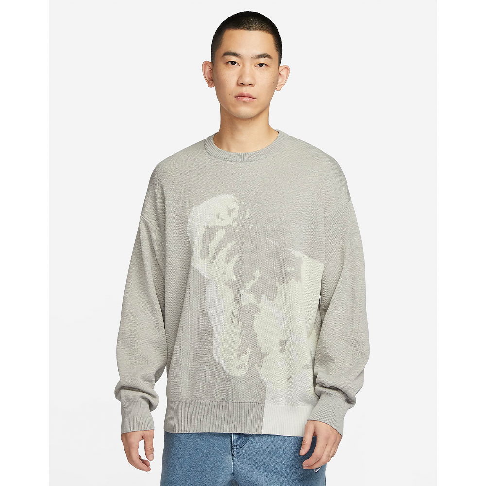 NIKE SB - CITY OF LOVE Collection Sustainable Sweater "Light Iron Ore"