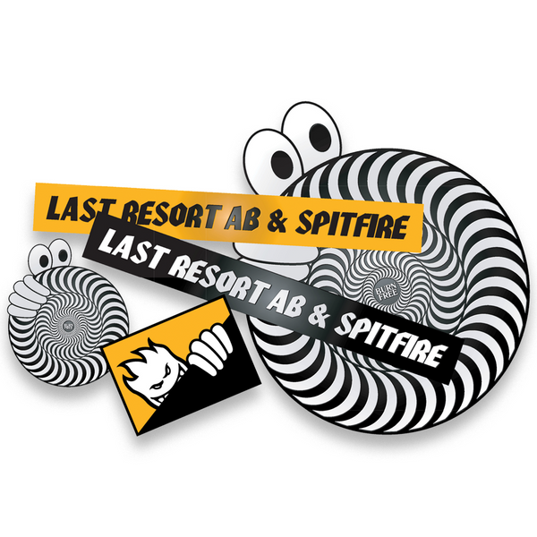Last Resort  AB - LRxSF Vinyl Stickers Assorted 5 Pack