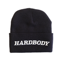 HARDBODY - HARDBODY LOGO ACRYLIC BEANIE'S "Black/White"