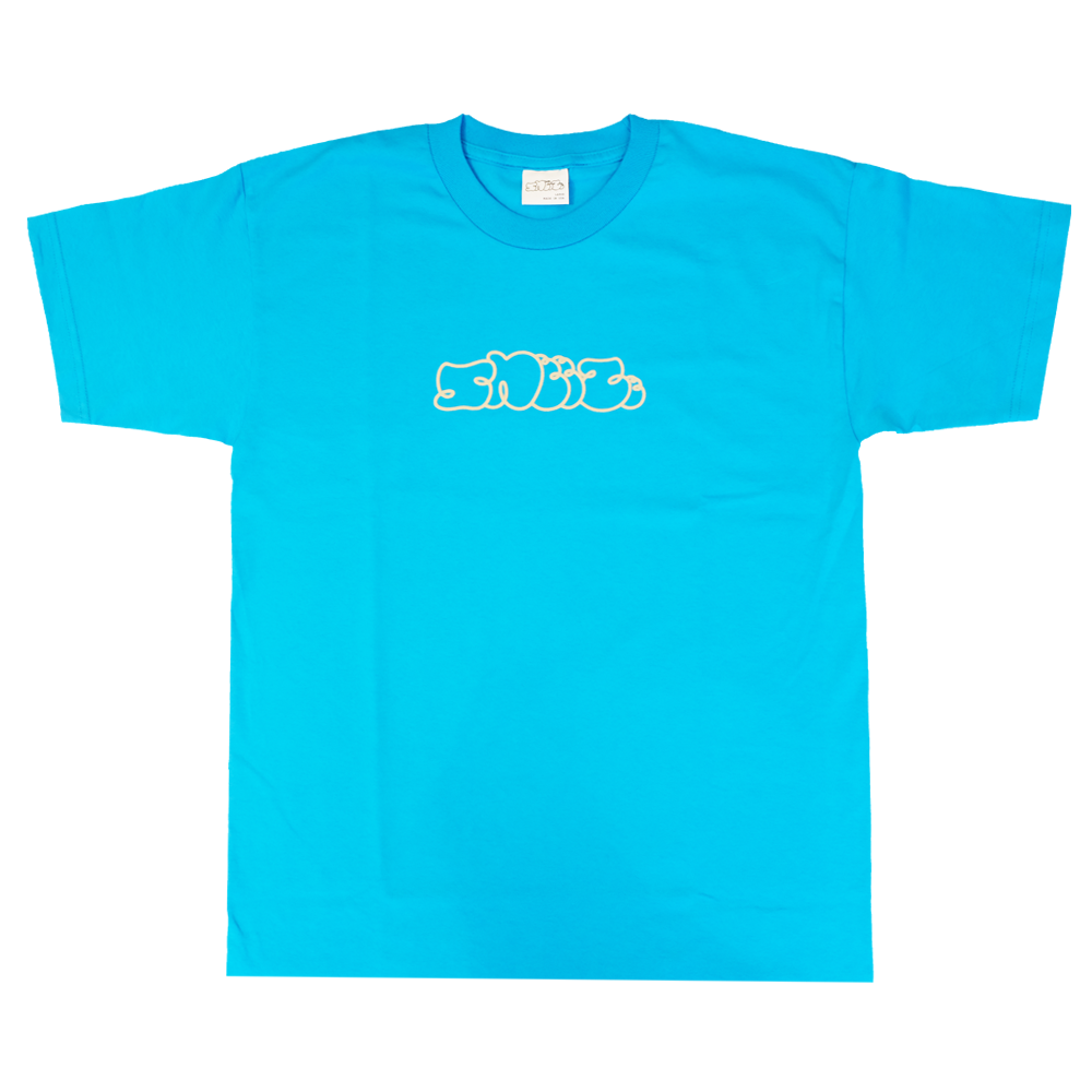 SNEEZE MAGAZINE - LOGO TEE "Pool Blue"