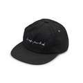 Last Resort AB - Low Crown 5 Panel Cap "Black"