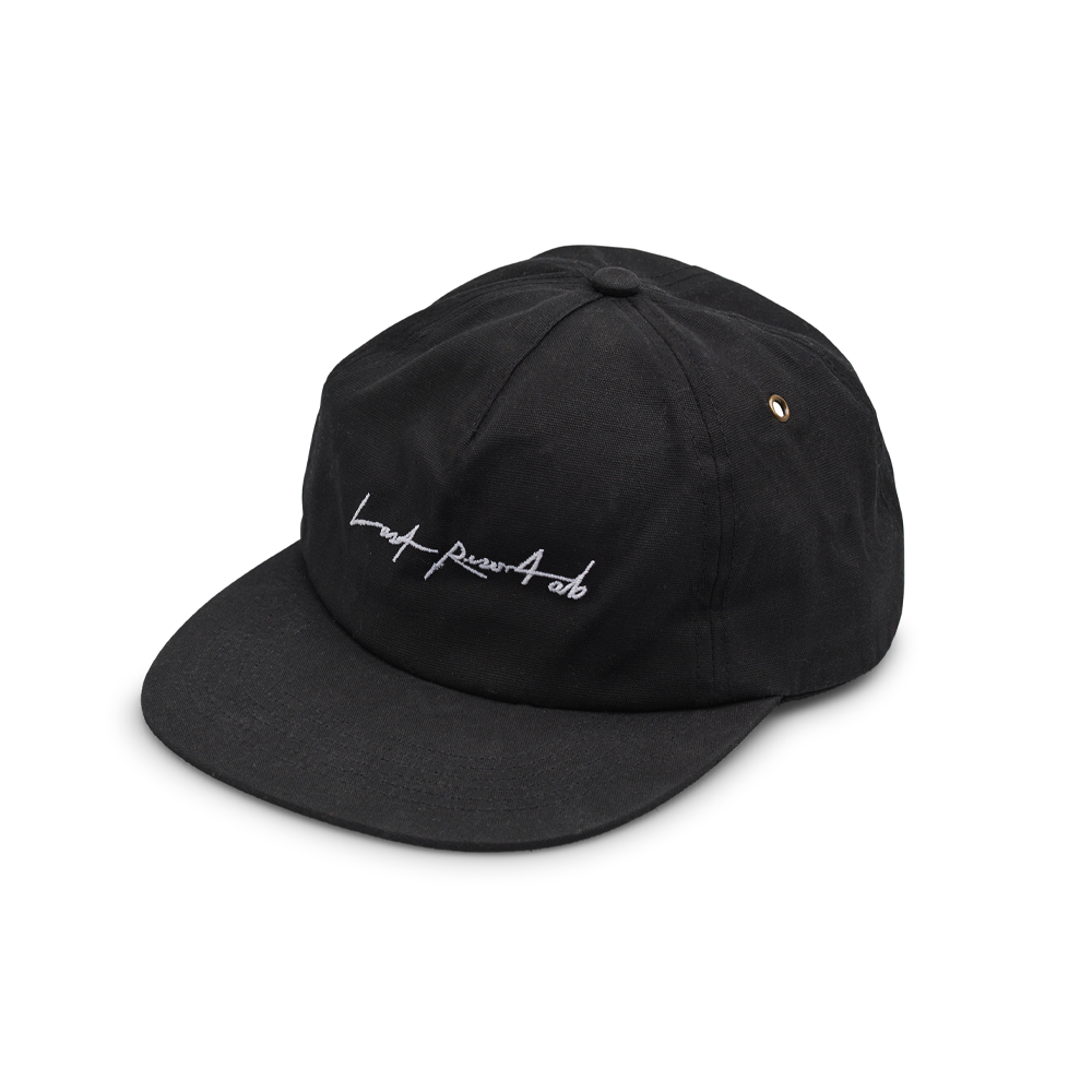 Last Resort AB - Low Crown 5 Panel Cap "Black"
