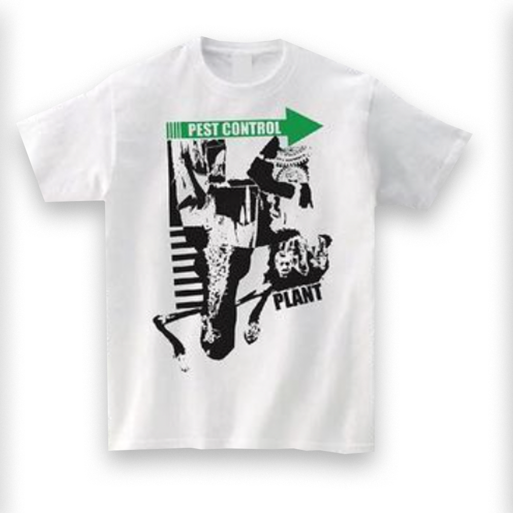 PLANT - "PEST CONTROLL" S/S Tee WHITE