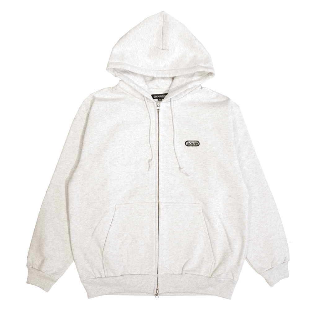 LACQUER - Original Zip Hoodie "Ash Gray"