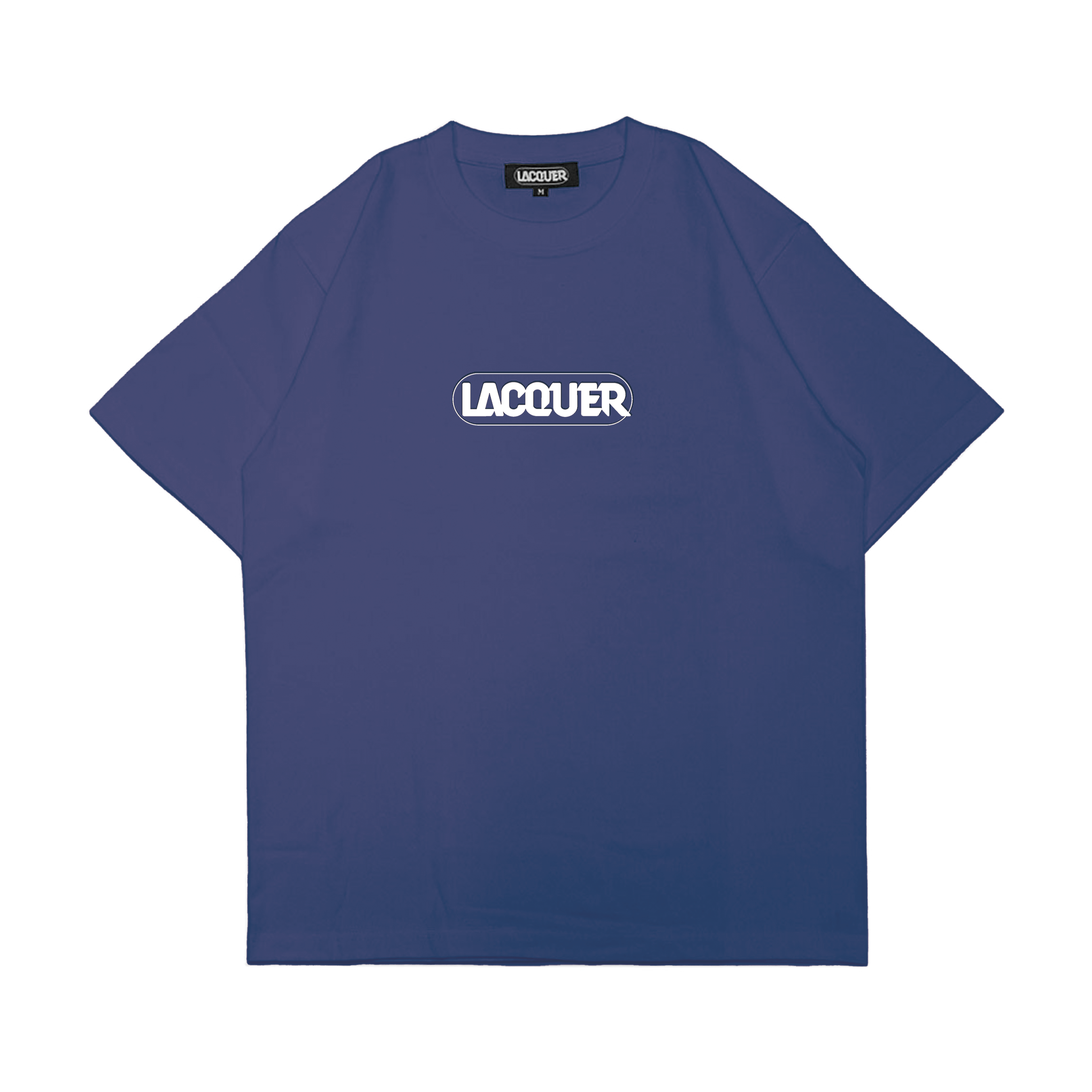 LACQUER - Logo Tee "Navy"