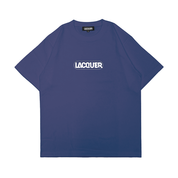 LACQUER - Logo Tee "Navy"