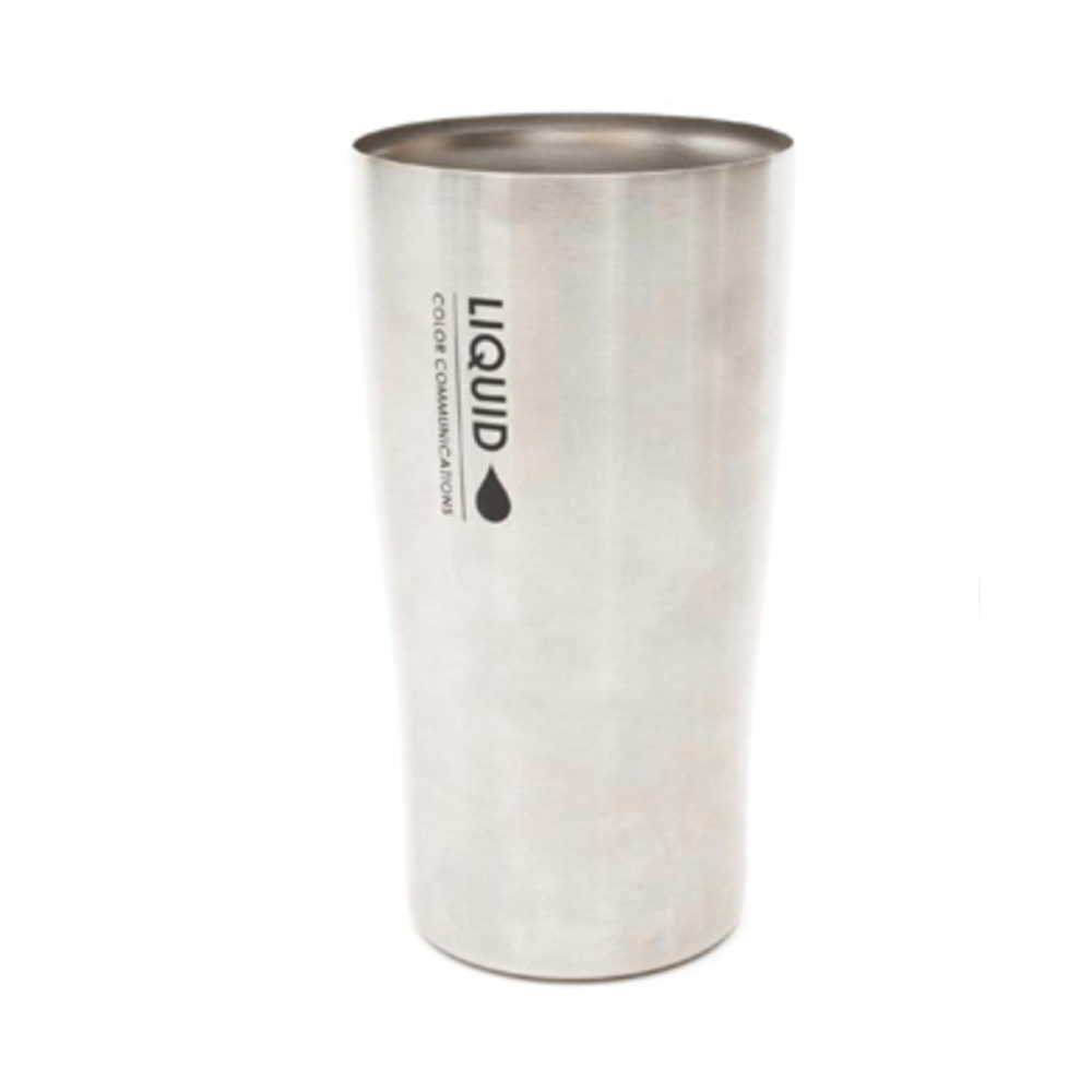 COLOR COMMUNICATIONS - "LIQUID Drip" Vacuum Stainless Tumbler