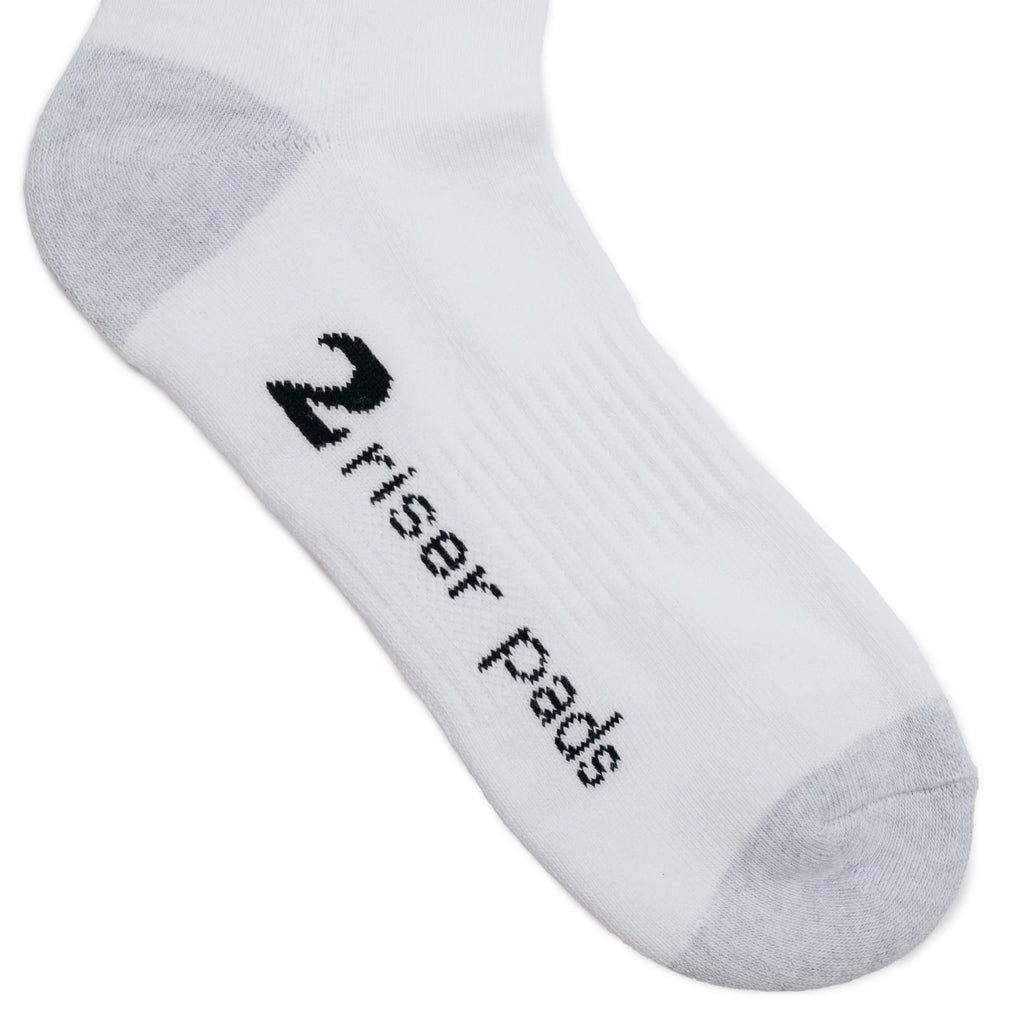 2 RISER PADS - 2 Socks "White"