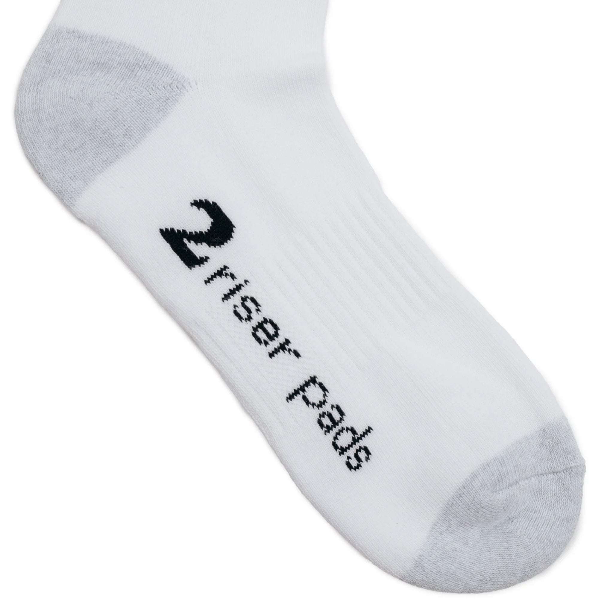 2 RISER PADS - 2 Socks "White"