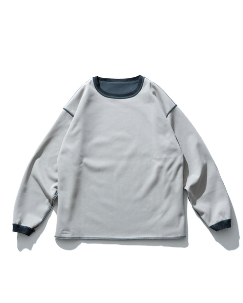 Lidairpeaks - DF Crew neck "Slate/Ash Grey"