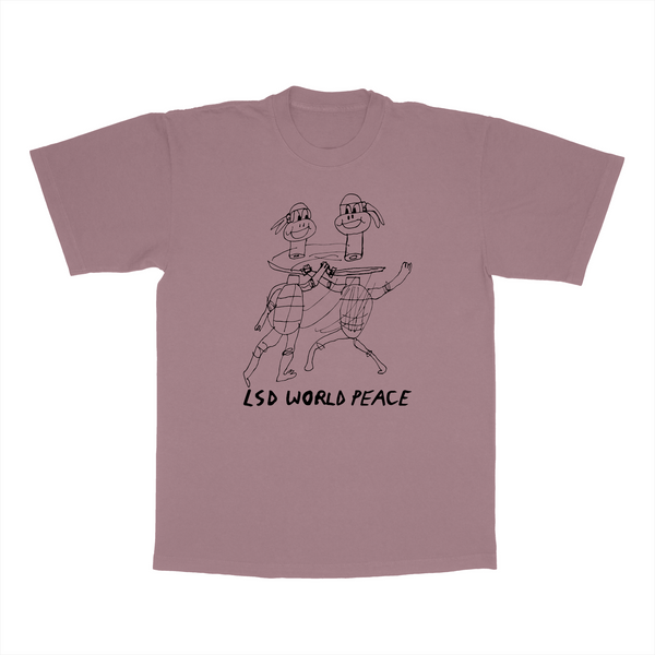 T.I.M.E - LSD World Peace Tee "Mauve"