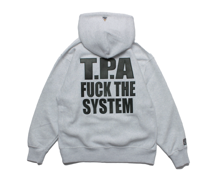 T.P.A - OG LOGO HOODIE "ASH"