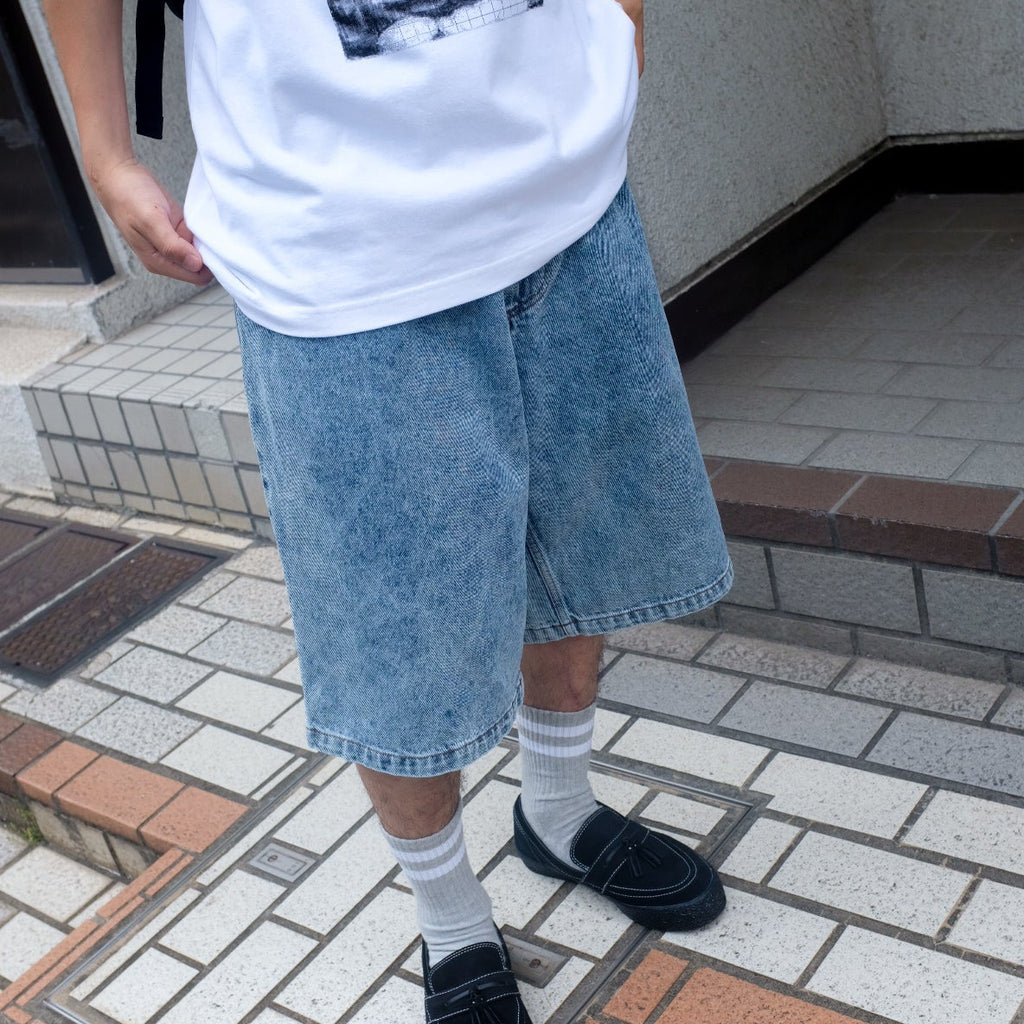 POLAR - Big Boy Shorts "Heavy Washed Blue”