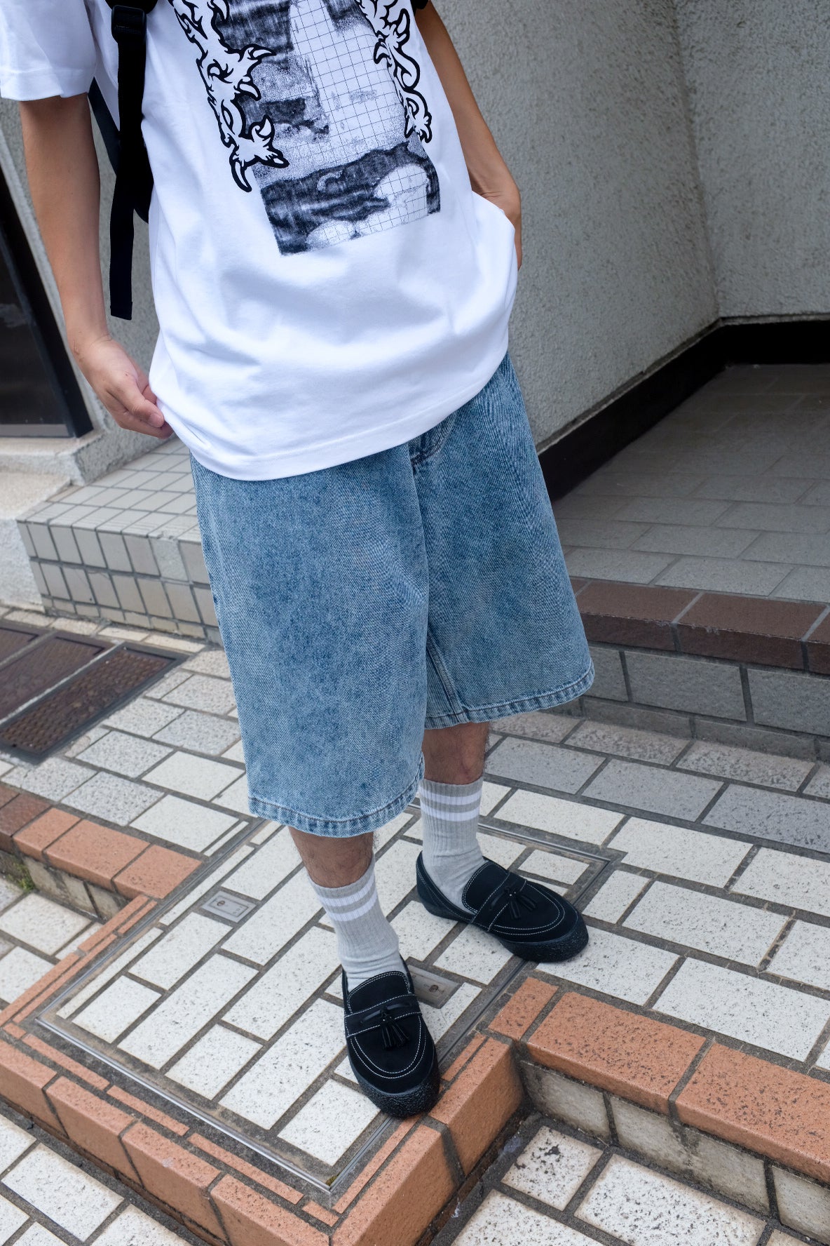 POLAR - Big Boy Shorts "Heavy Washed Blue”