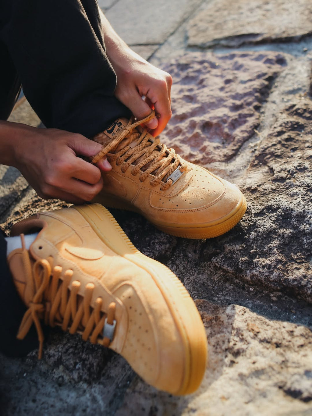 NIKE SB AIR FORCE1 FLAX