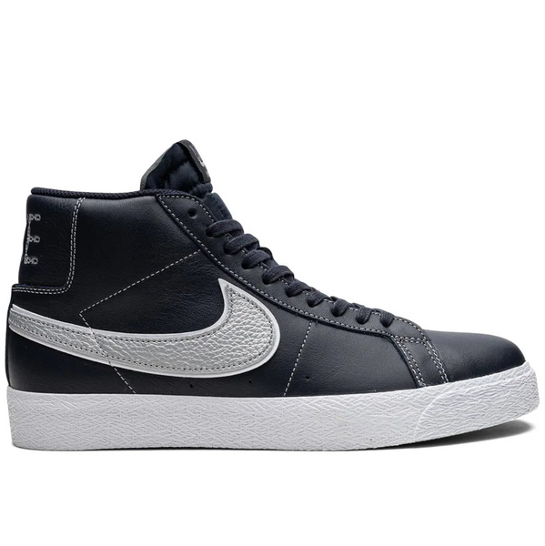 NIKE SB -  ZOOM BLAZER MID "MASON SILVA" QS "Blackened Blue/Wolf Grey/Black"